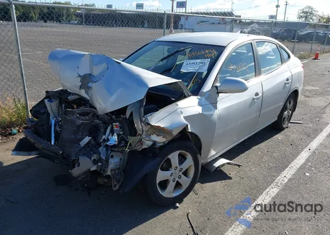 2010 Hyundai Elantra Se z USA, uszkodzony, nr VIN KMHDU4AD2AU868473